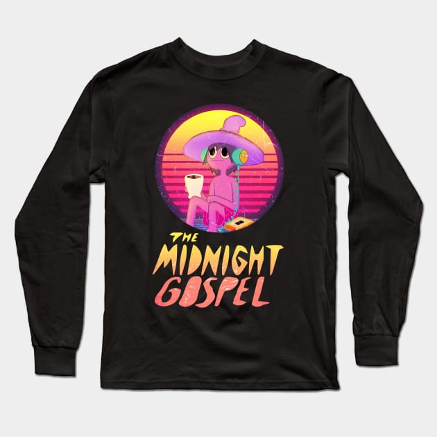 Midnight Gospel Retro Long Sleeve T-Shirt by LAKOSH